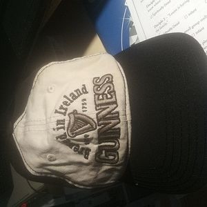 vintage Guinness Brewed in Ireland 1 sz $34 + free scarf or hat